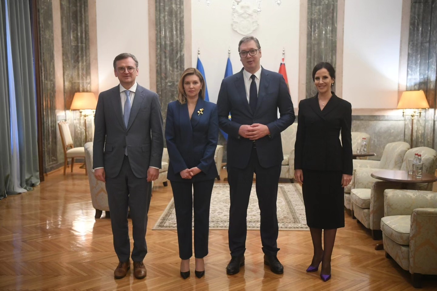 Vučić primio u posjetu prvu damu Ukrajine Olenu Zelensku